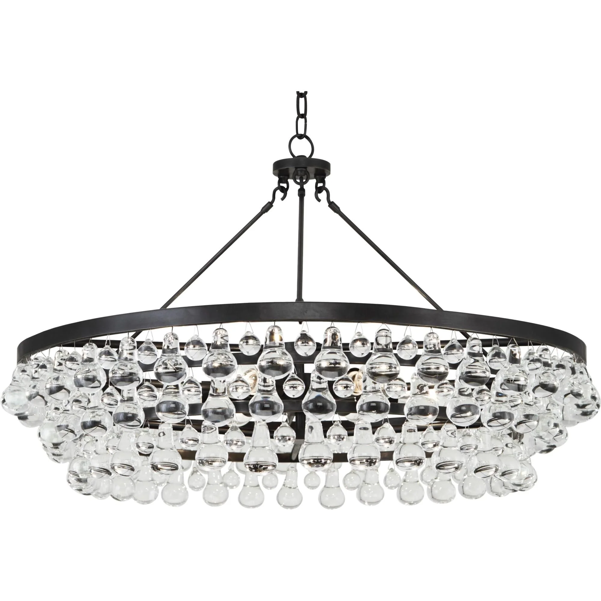 Robert Abbey Bling 33 Inch 6 Light Chandelier Cp182682 - Image 1