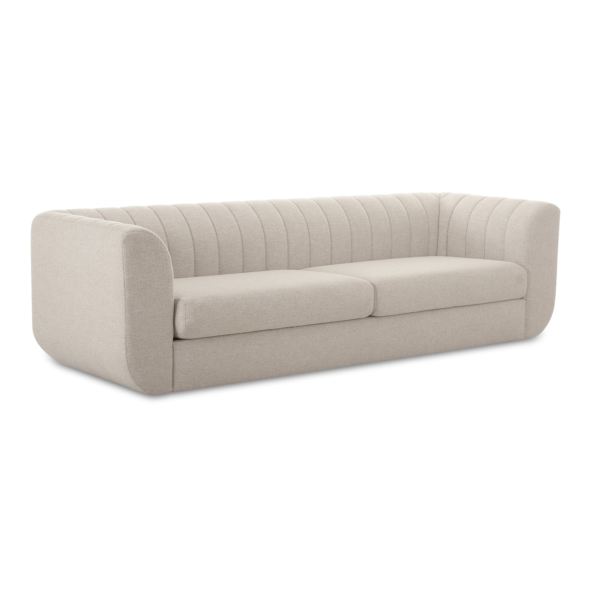 Moe’s Home Collection Rosy Oatmeal Sofa