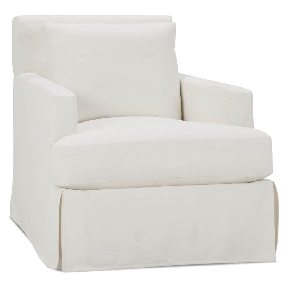 Rowe Furniture Laney Slipcovered Swivel Chair ~ Available In Swivel Glider and To Custom Order in All Fabrics