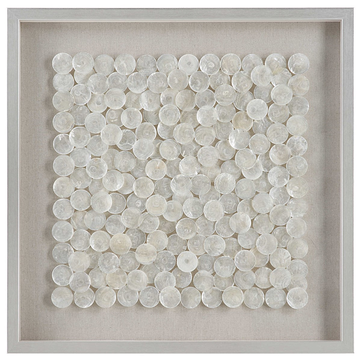Uttermost Roxas Capiz Shells Shadow Box Frame