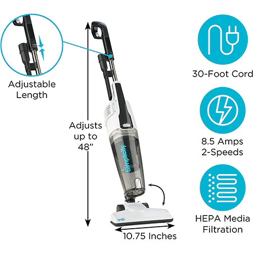 Simplicity S60 Spiffy Broom Vacuum - Image 2