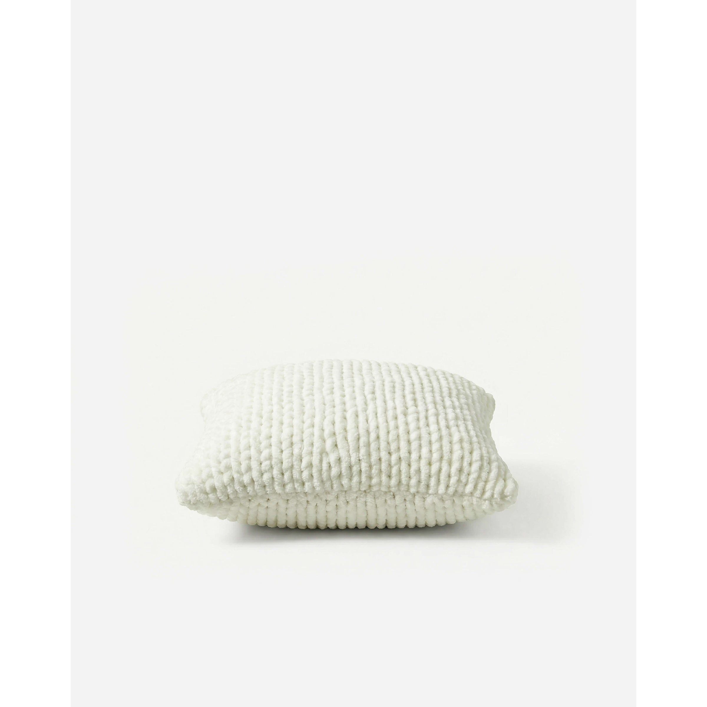 Sunday Citizen Snug Chunky Knit Throw Pillow in Off White ~ 20 x 20 - Image 2