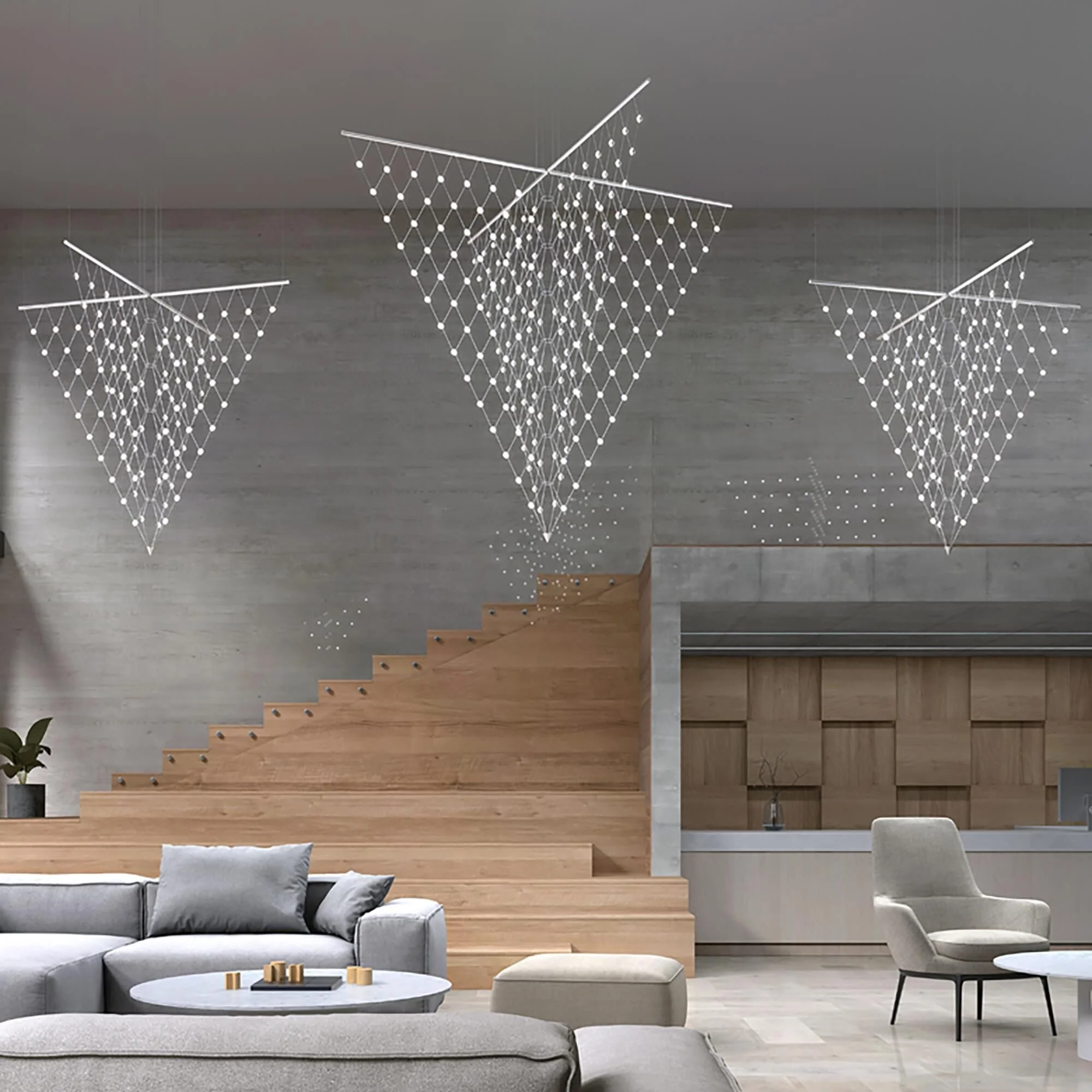 Sonneman Constellation 109 Inch Led Large Pendant Cp756060 - Image 2