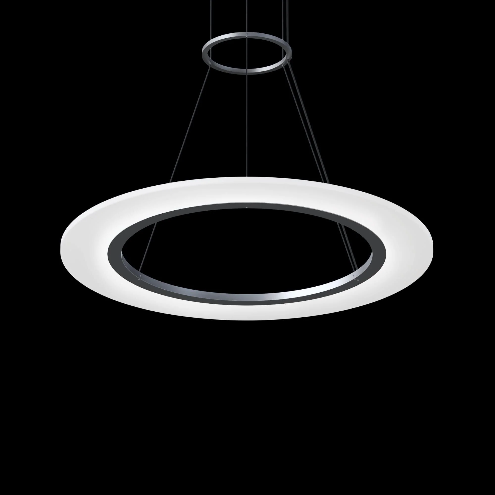 Sonneman Arctic Rings 23 Inch Led Large Pendant Cp756035 - Image 2