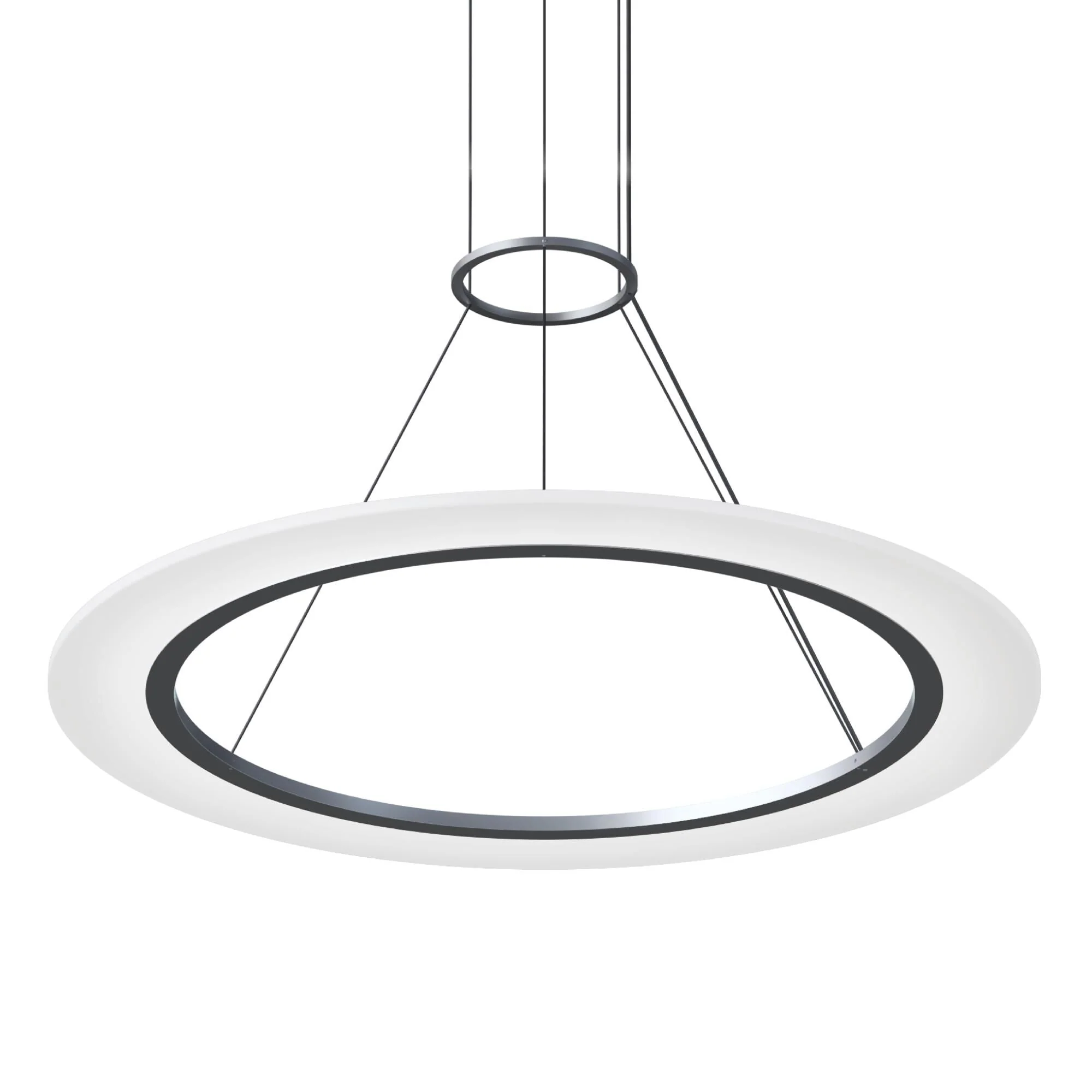 Sonneman Arctic Rings 30 Inch Led Large Pendant Cp756036 - Image 1