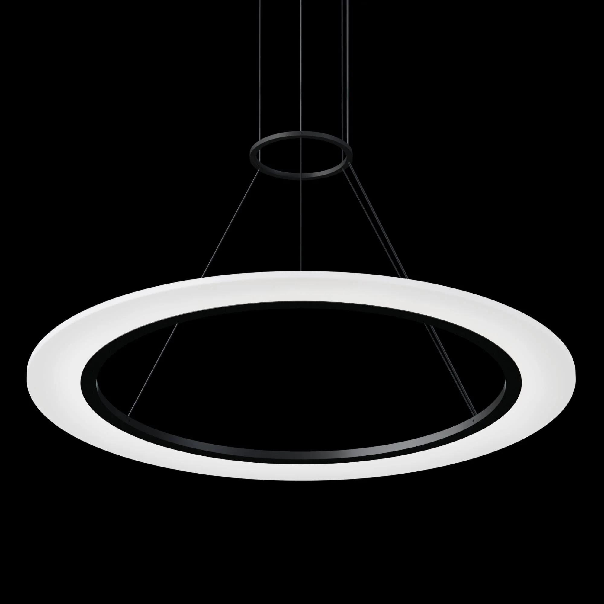 Sonneman Arctic Rings 30 Inch Led Large Pendant Cp756036 - Image 3
