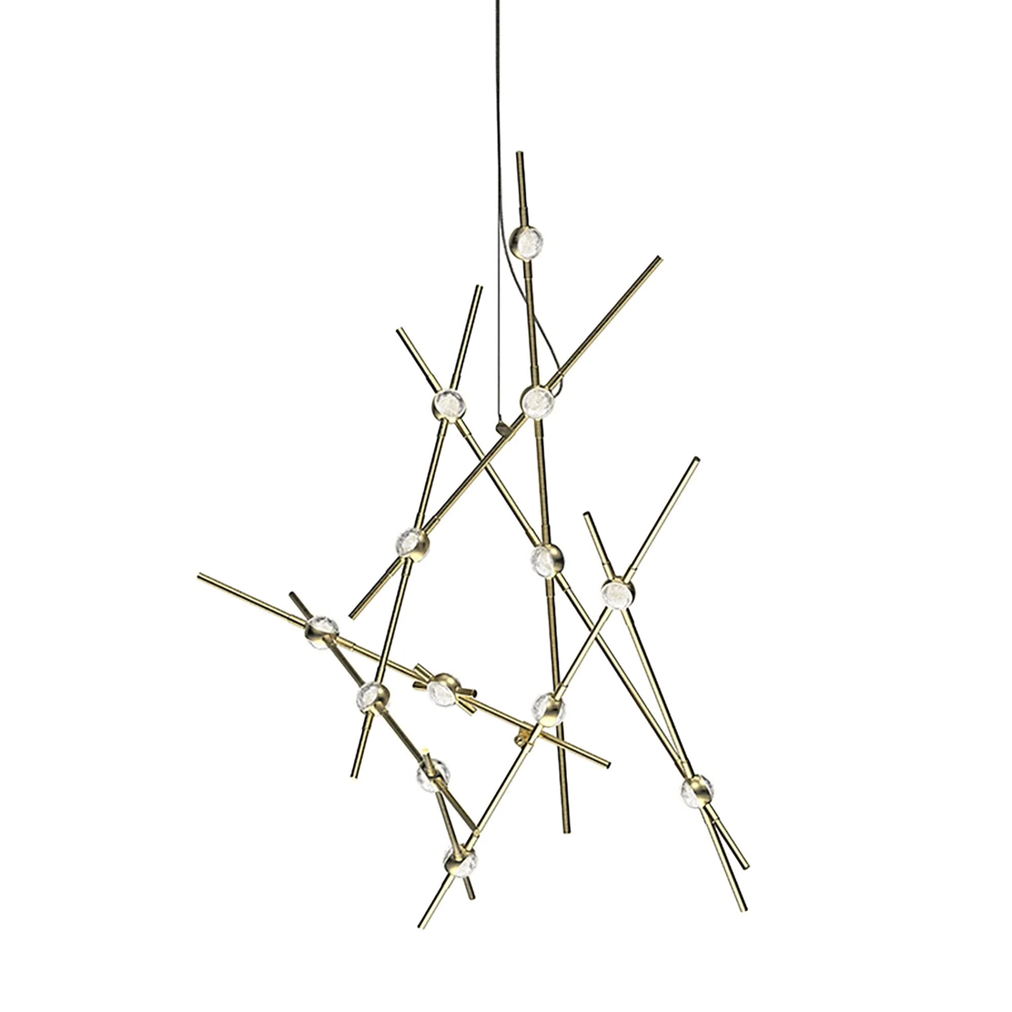 Sonneman Constellation 25 Inch 13 Light Led Chandelier Cp785902 - Image 1