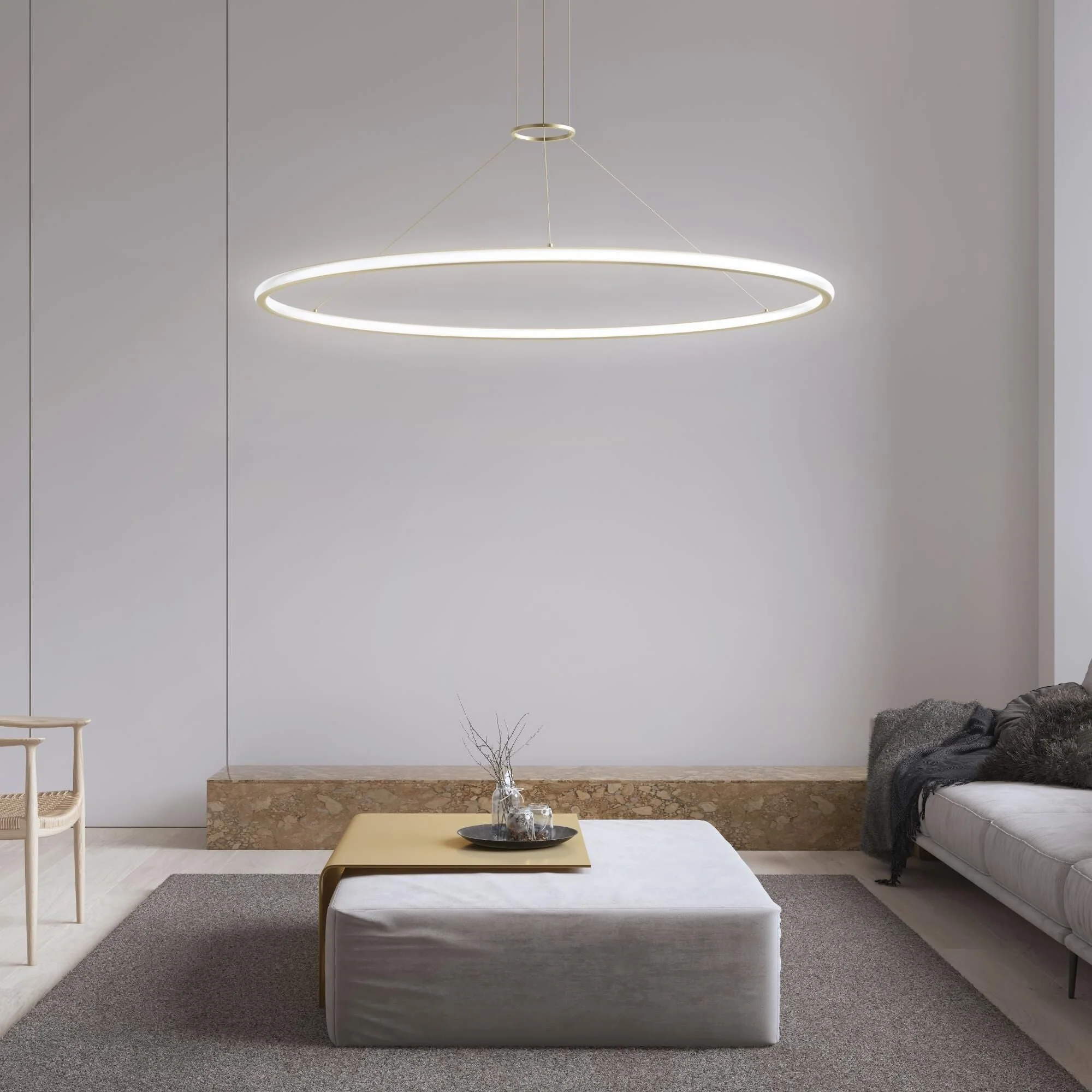 Sonneman Luna 61 Inch Led Large Pendant Cp739222 - Image 2
