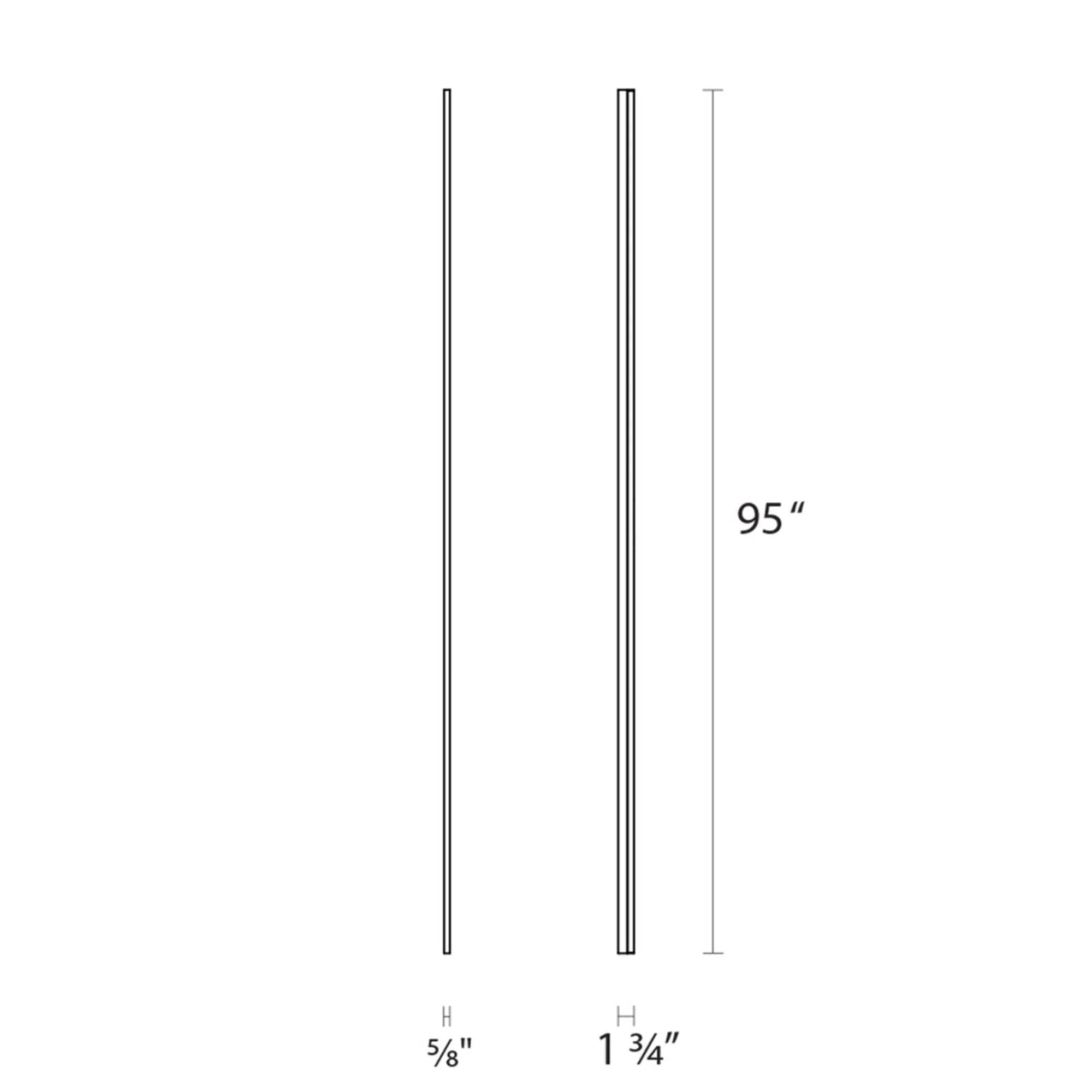 Sonneman Robert Sonneman Stiletto Lungo 95 Inch Led Bath Vanity Light Cp36924 - Image 3