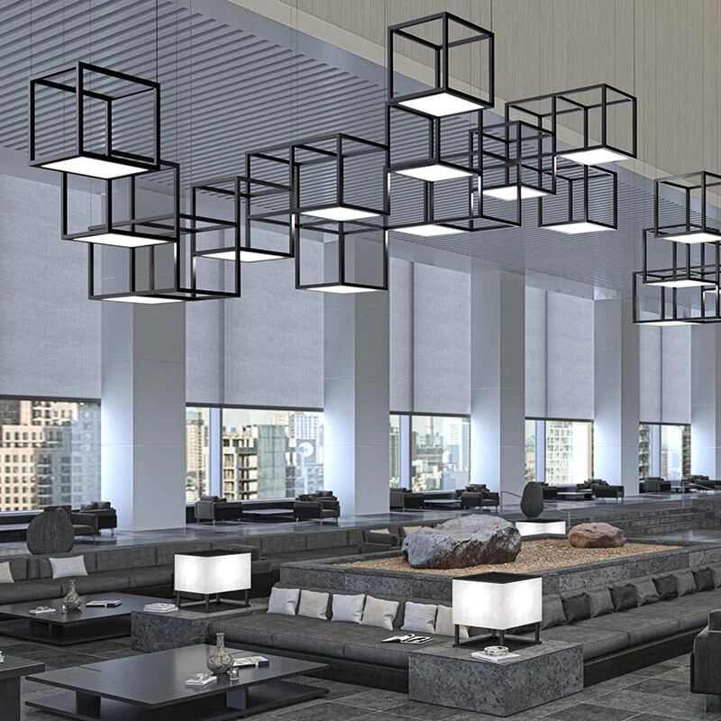 Sonneman Sonneman Cubix 48 Inch Led Large Pendant Cp516230 - Image 3