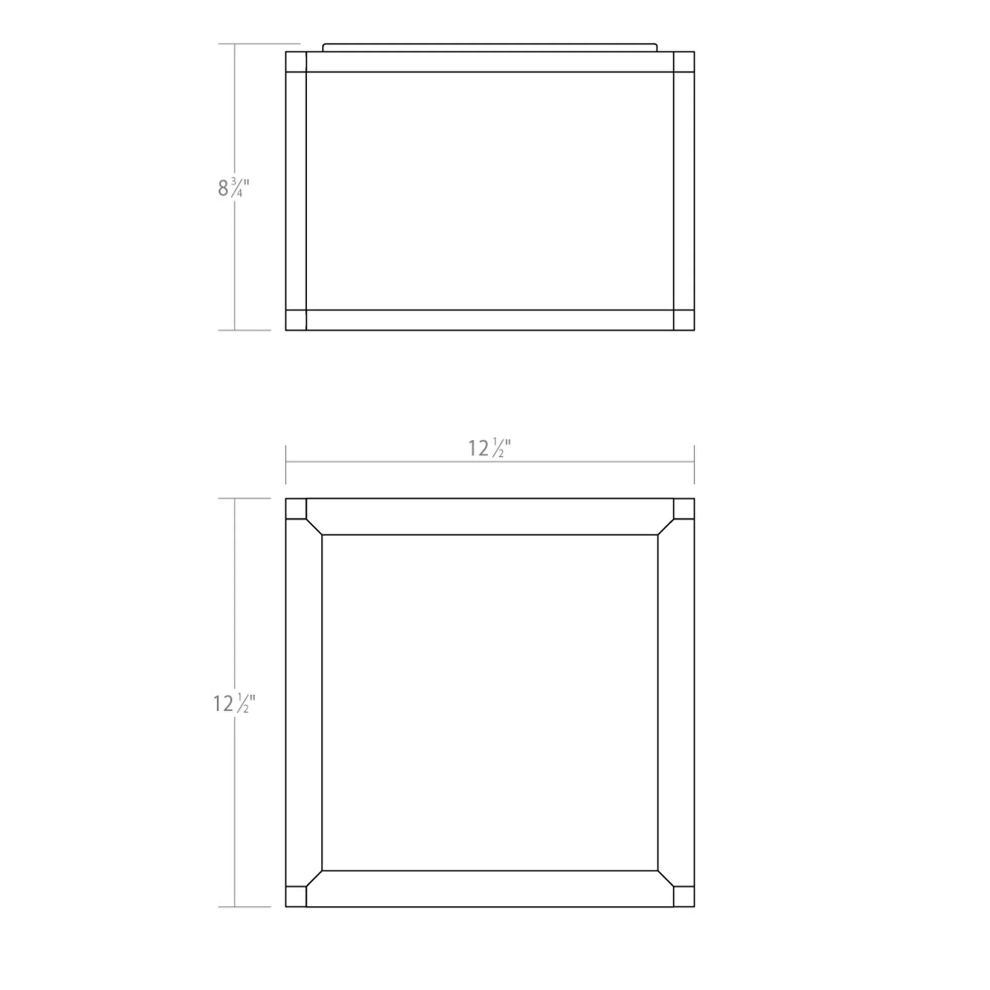 Sonneman Sonneman Cubix 12 Inch 1 Light Led Flush Mount Cp516203 - Image 2