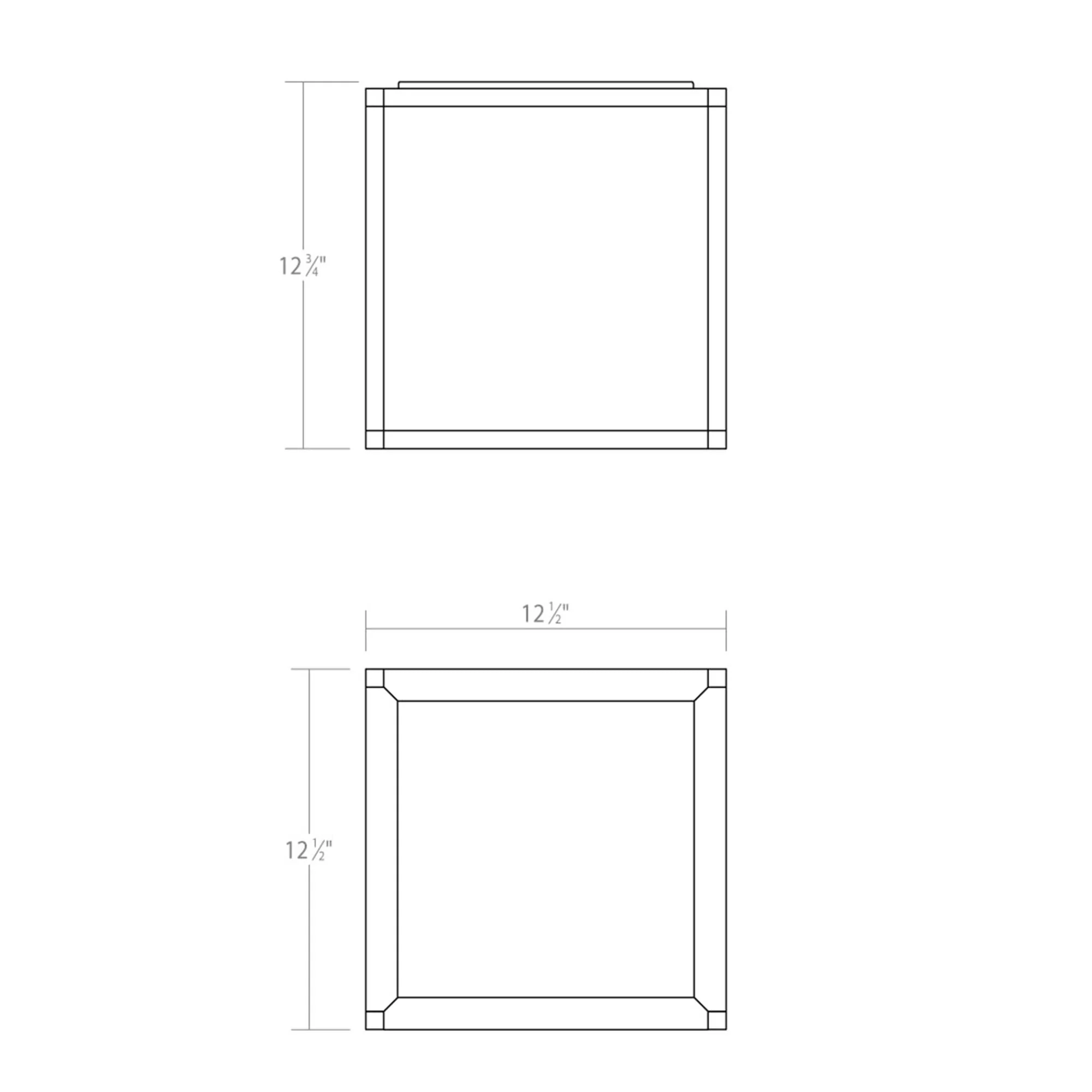 Sonneman Sonneman Cubix 12 Inch 1 Light Led Flush Mount Cp516205 - Image 2