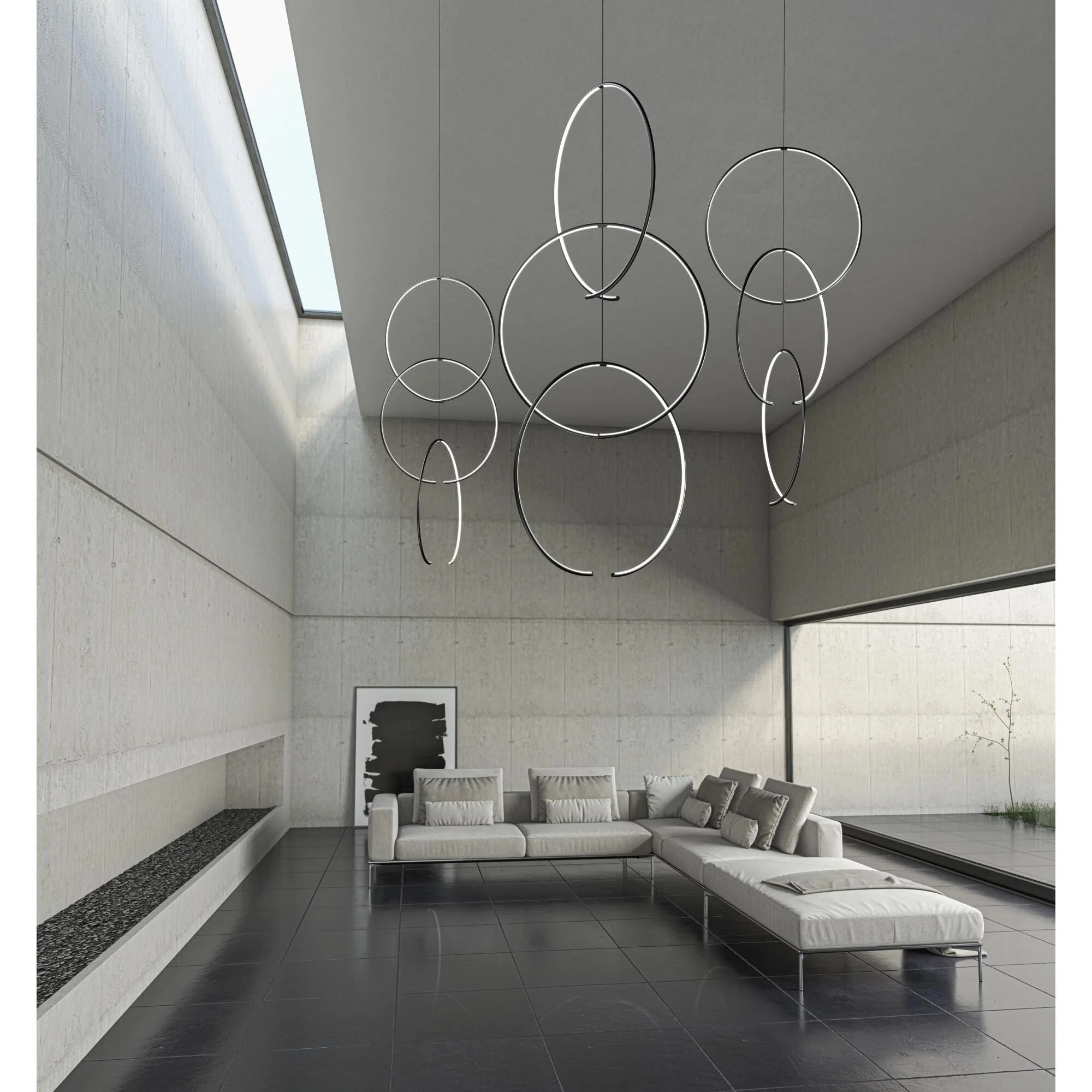 Sonneman Sonneman Torc 24 Inch Led Large Pendant Cp516238 - Image 3