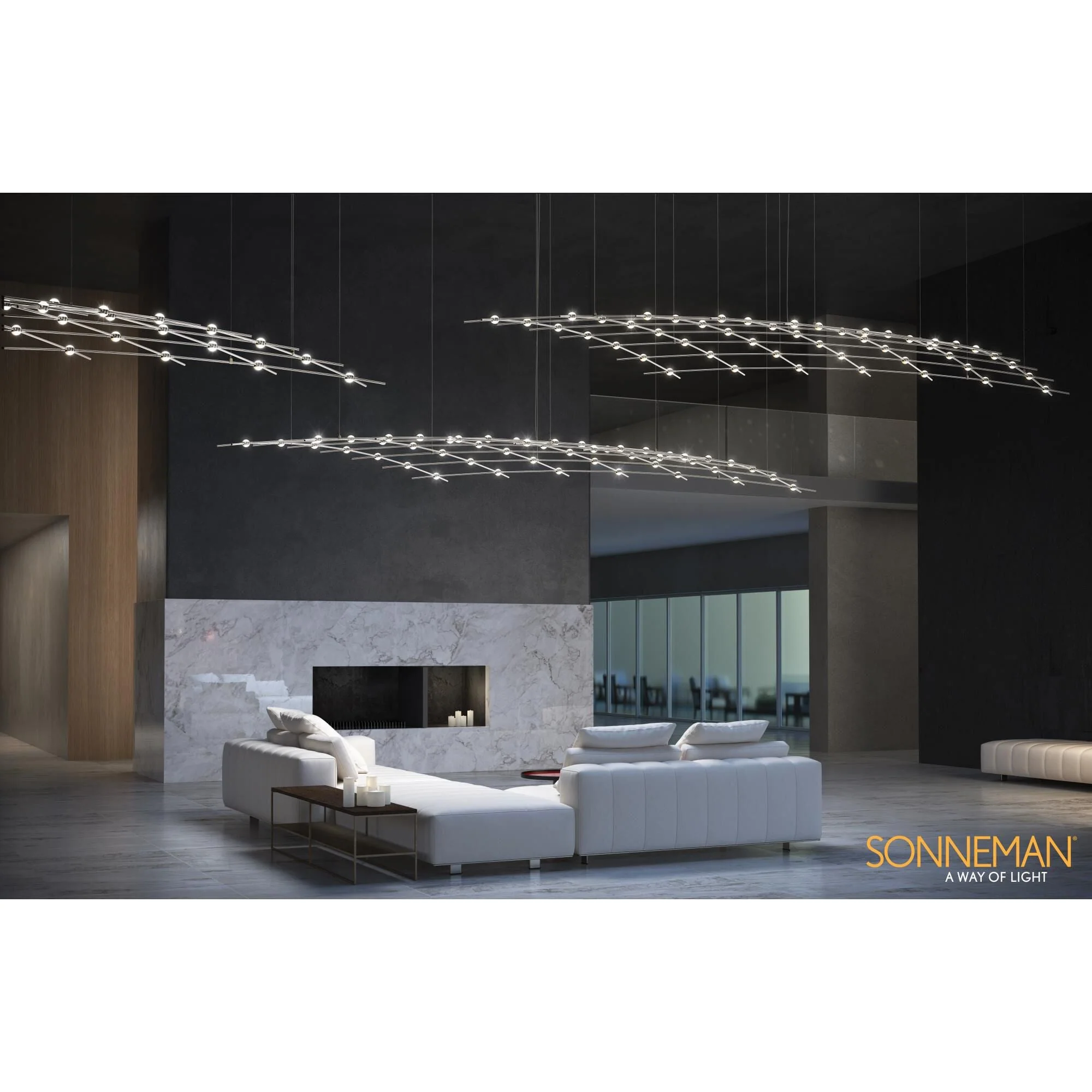 Sonneman Constellation 177 Inch Led Large Pendant Cp381135 - Image 3