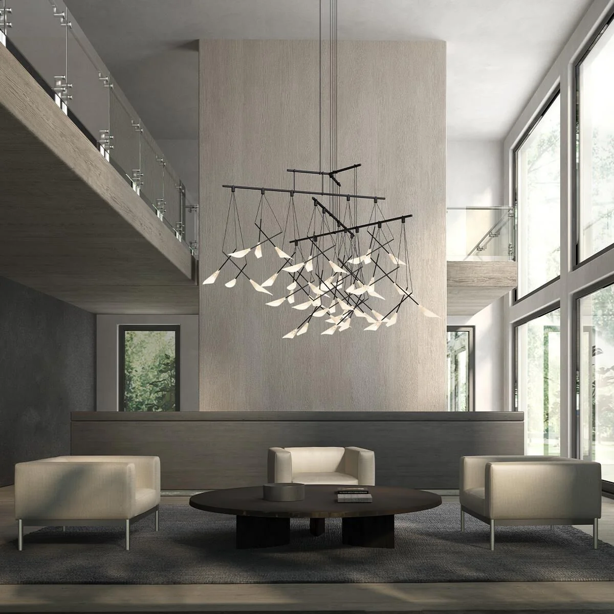 Sonneman Suspenders 11 Light Led Chandelier Cp741507 - Image 2
