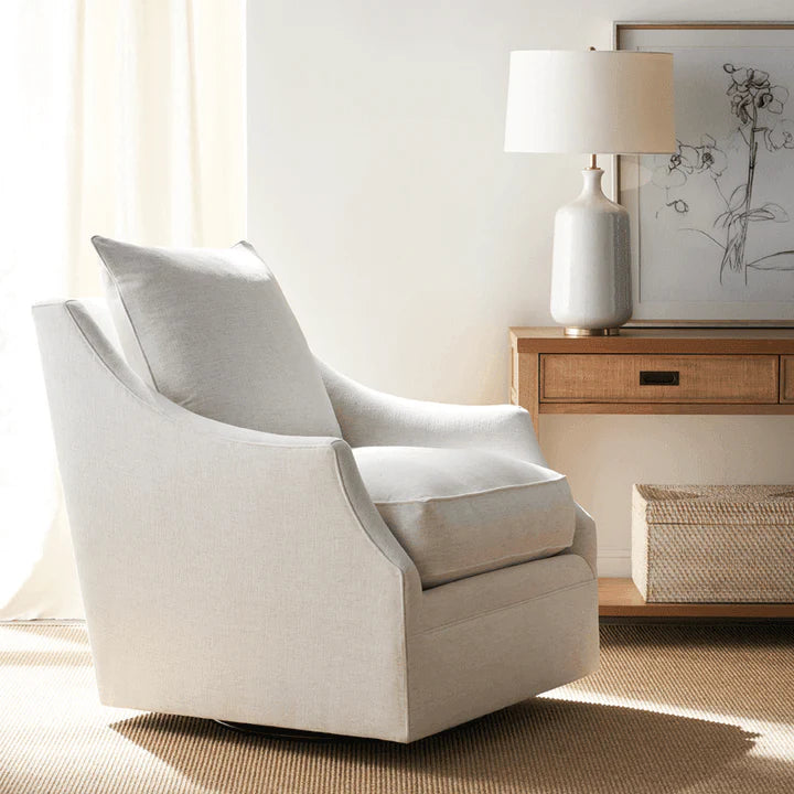 Rowe Furniture Kara Swivel Chair ~ Available To Custom Order In All Fabrics