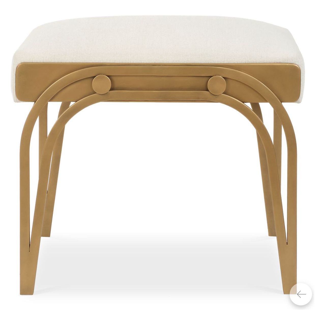 Casa Bella Living Unique Iron Framed Bench - Image 2