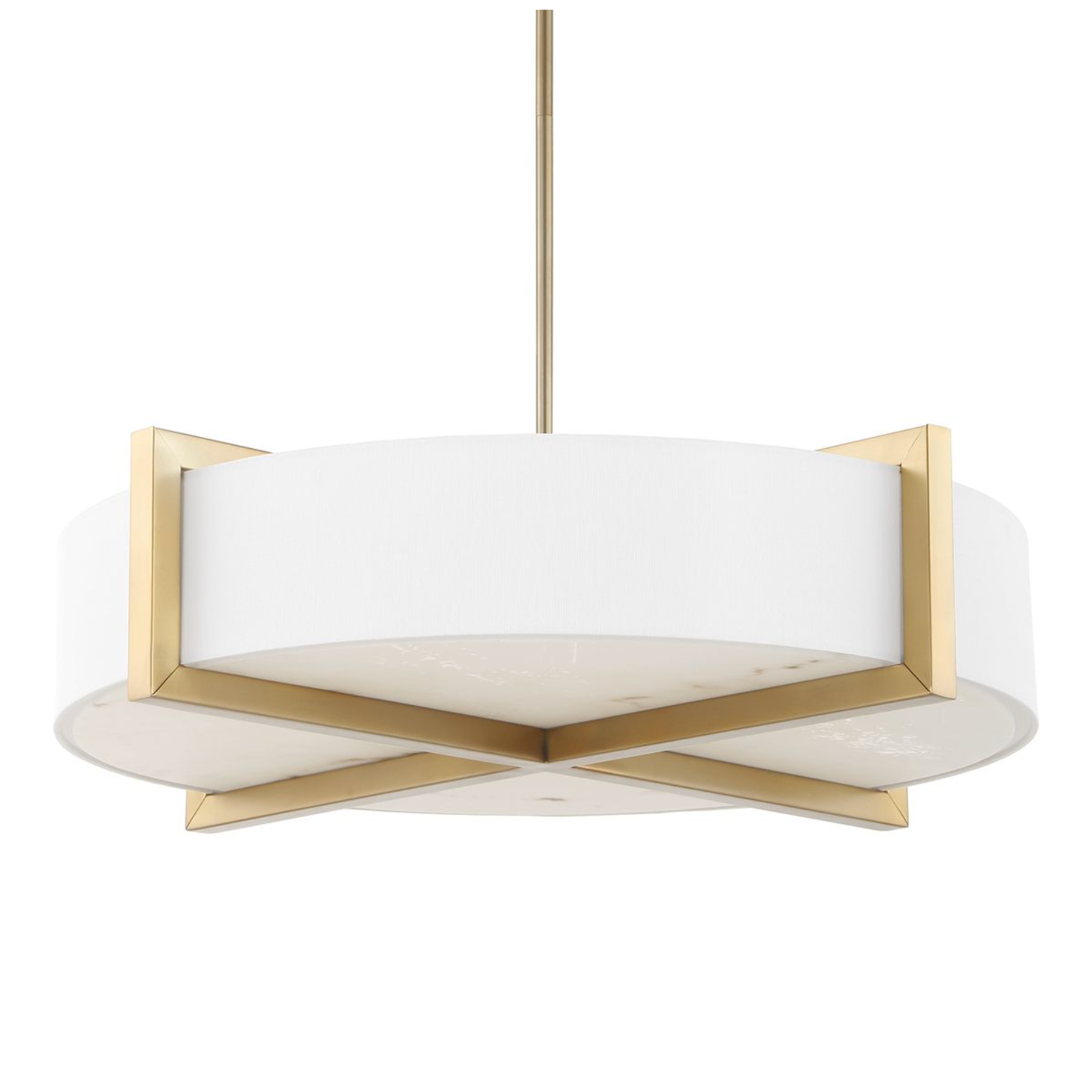 Uttermost Cresson Brushed Brass 4 Lt Pendant - Image 3
