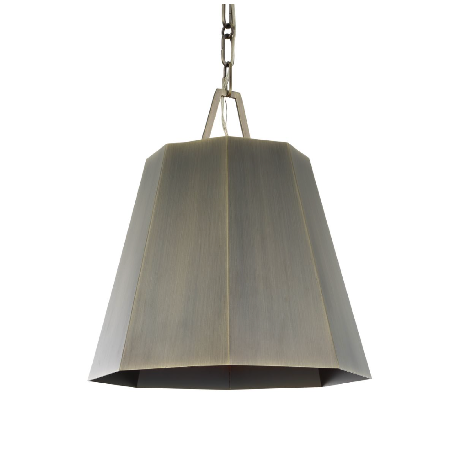 Uttermost Granada Rich Weathered Brass Pendant ~ 1 Lt - Image 3