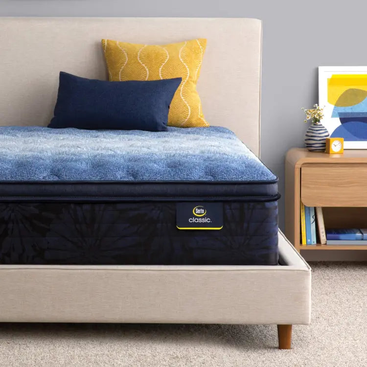Serta Classic Brecon Mattress Enhanced Plush Pillow Top ~ Available in Twin, Twin XL, Full, Queen, King and Cal King Sizes - Image 1