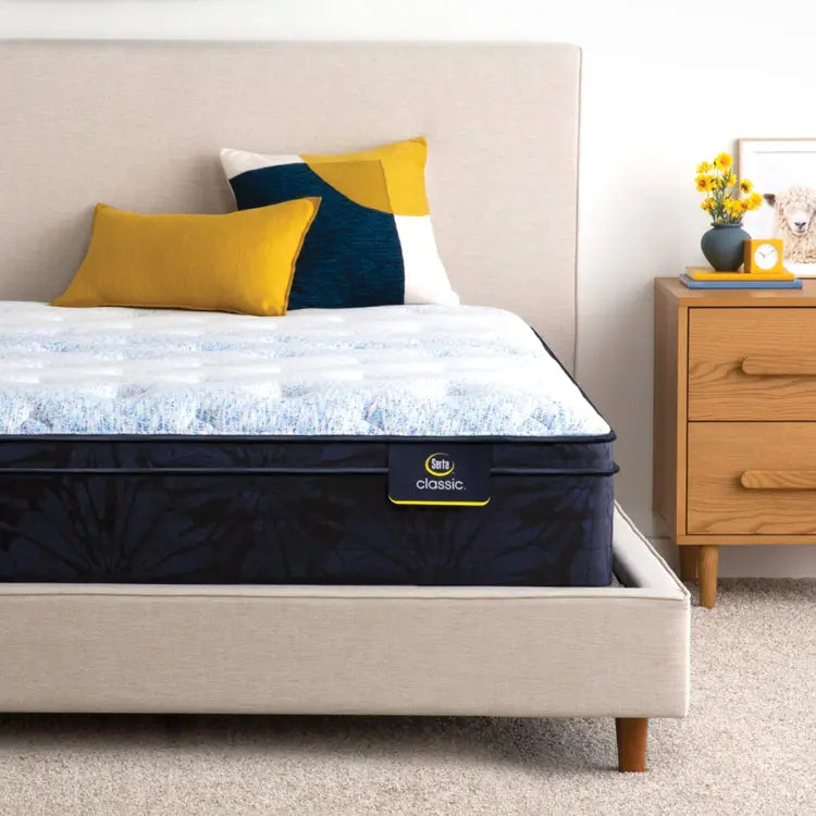 Serta Classic Dorian Mattress Standard Plush Euro Top - Image 1