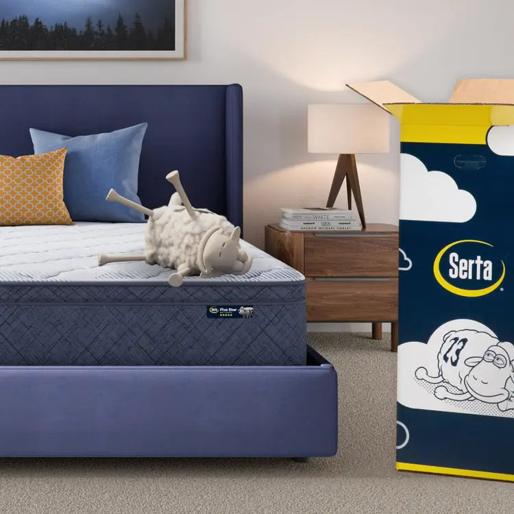 Serta Five Star Mattress Bed in a Box 12” Plush Pillow Top - Image 1