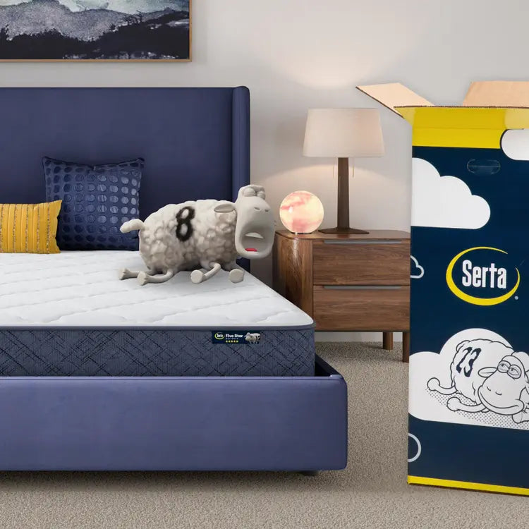 Serta Five Star Mattress Bed in a Box 8” Medium ~ Available in Twin, Twin XL, Full, Queen, King and Cal King Sizes - Image 1
