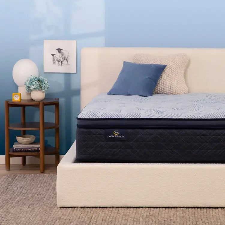 Serta Perfect Sleeper Innerspring Mattress Enhanced Plush Pillow Top ~ Available in Twin, Twin XL, Full, Queen, King and Cal King Sizes - Image 1