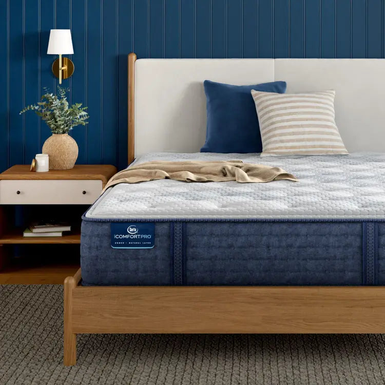 Serta iComfort Pro Ambrose Mattress Level Two Plush ~ Available in Twin XL, Queen, King and Cal King Sizes - Image 1