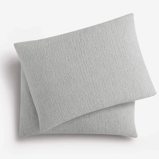 Sunday Citizen Snug Sham Set in Cloud Grey ~ Available in King and Standard Sizes - Image 1