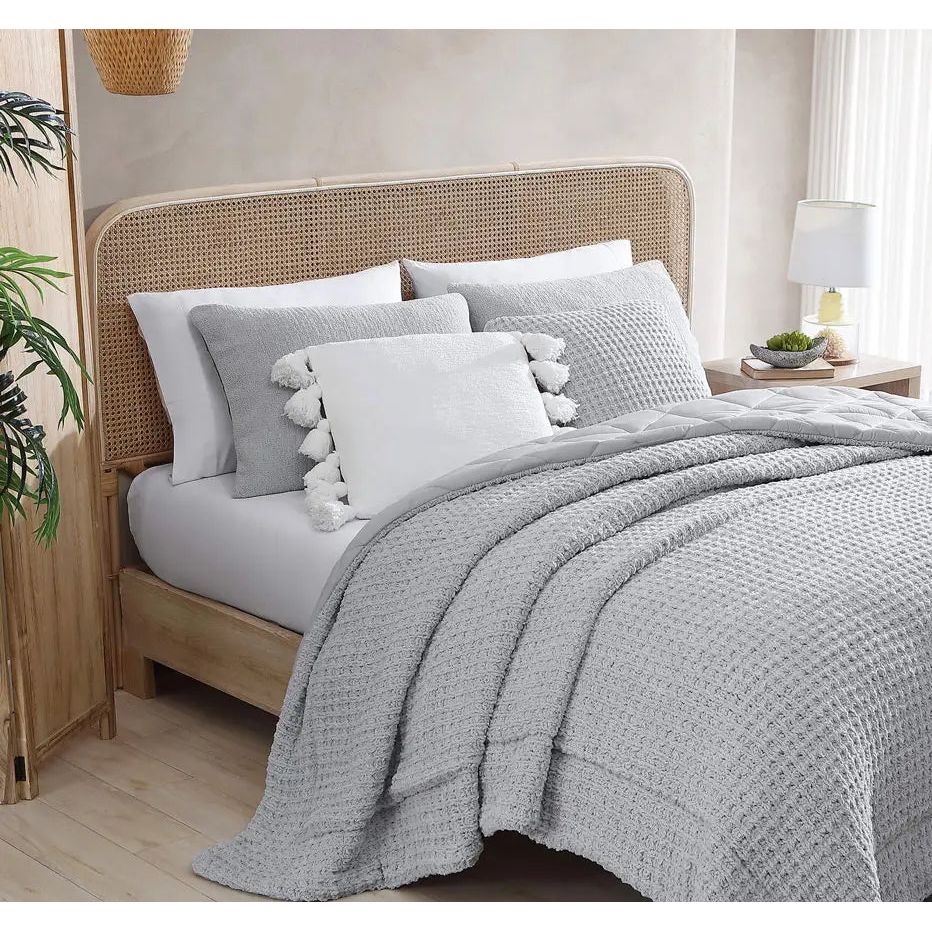 Sunday Citizen Snug Sham Set in Cloud Grey ~ Available in King and Standard Sizes - Image 3