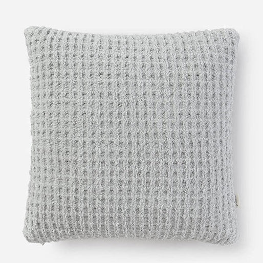 Sunday Citizen Waffle Throw Pillow in Cloud Grey ~ 20 x 20 - Image 1
