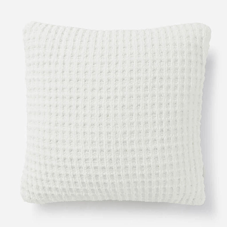 Sunday Citizen Waffle Throw Pillow in Off White ~ 20 x 20 - Image 1