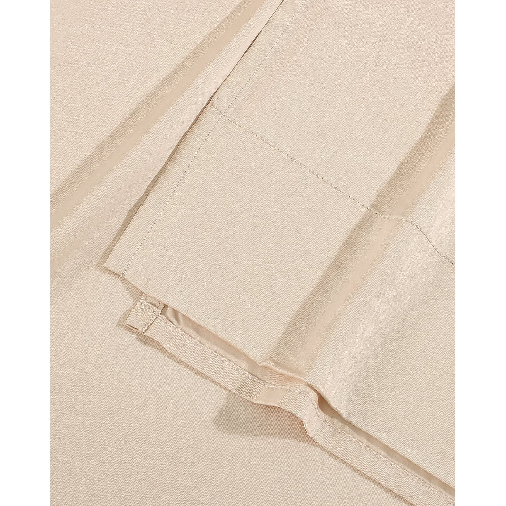 Sunday Citizen Natural Premium Bamboo Top Sheet in Blush ~ Available in King and Queen Sizes - Image 3
