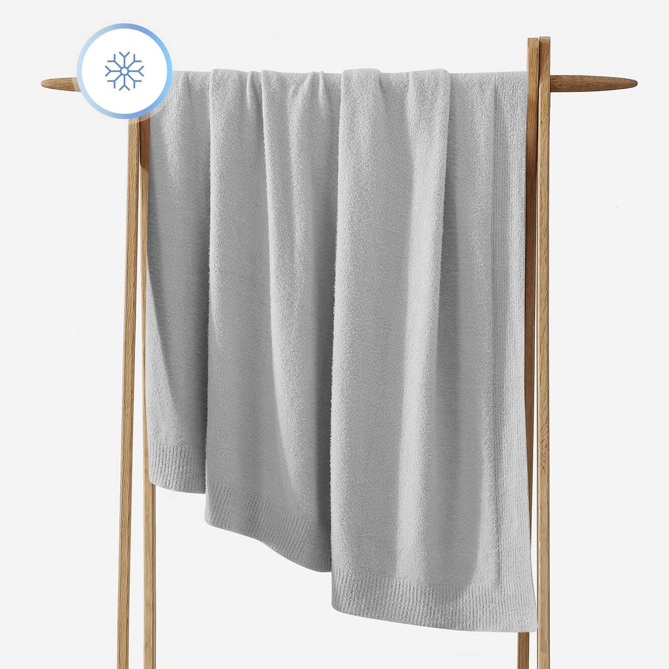Sunday Citizen Cloud Cool Throw in Cloud Gray ~ 75 x 52 - Image 1