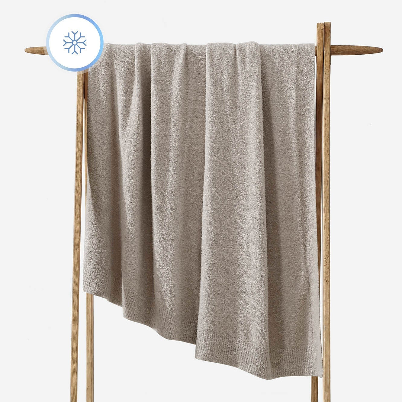 Sunday Citizen Cloud Cool Throw in Taupe ~ 75 x 52 - Image 1