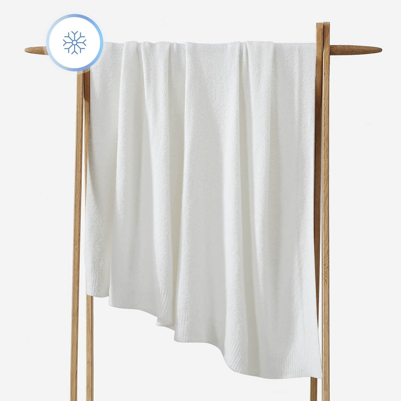 Sunday Citizen Cloud Cool Throw in Off White ~ 75 x 52 - Image 1