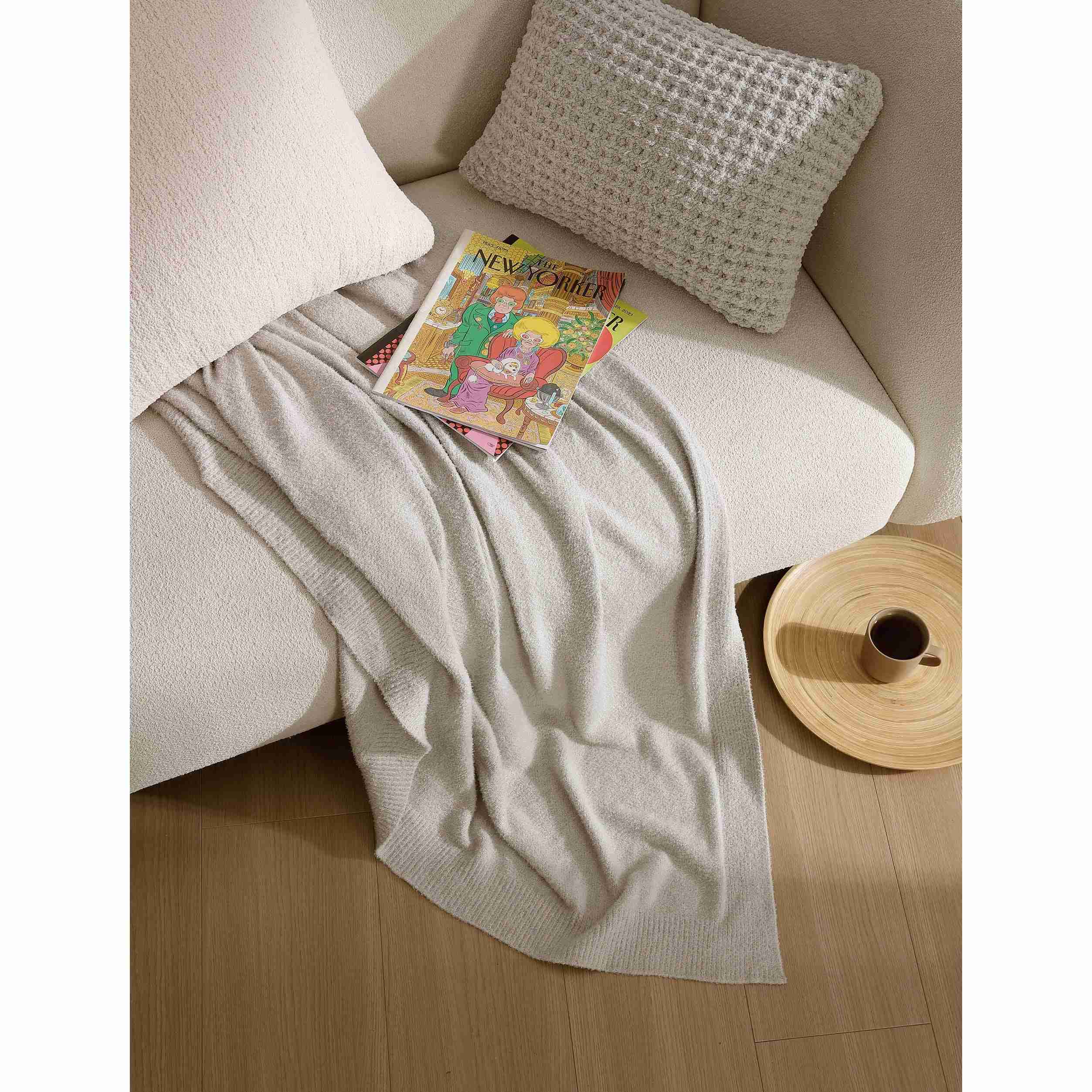 Sunday Citizen Cloud Cool Throw in Cloud Gray ~ 75 x 52 - Image 2