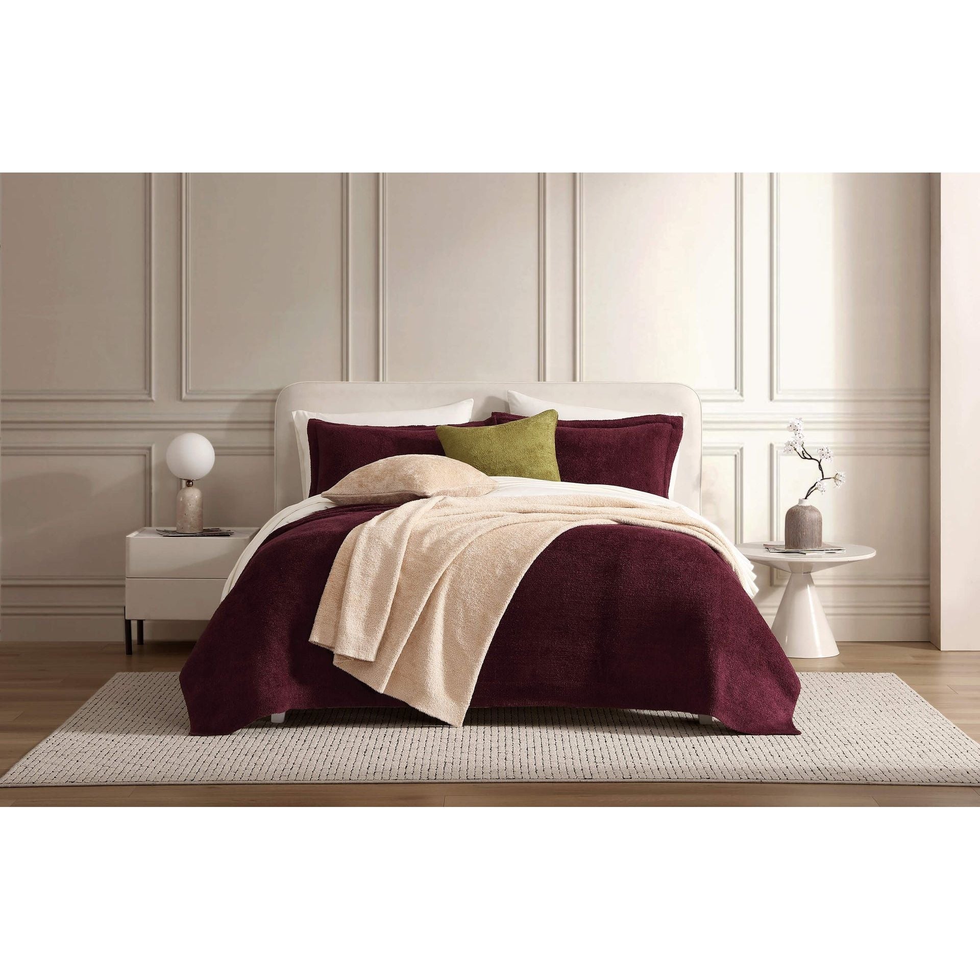 Sunday Citizen Cloud Silque Pure Throw Pillow in Blush ~ 20 x 20 - Image 3