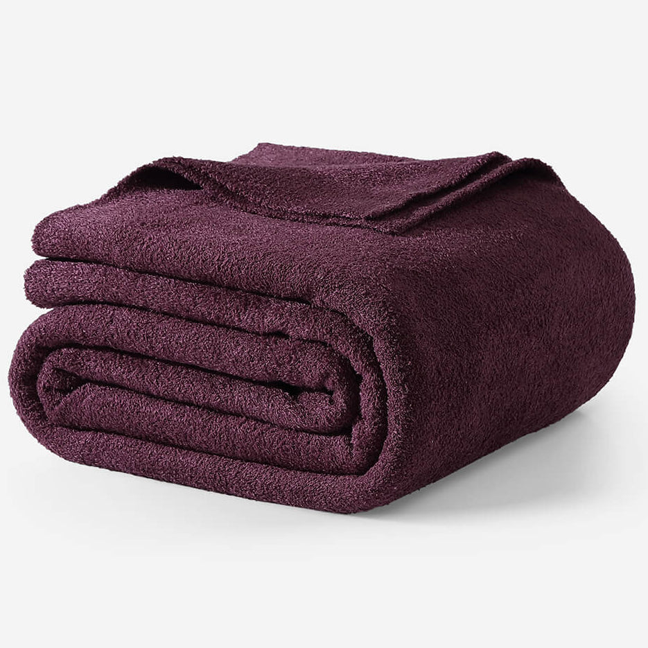 Sunday Citizen Cloud Silque Bed Blanket in Fig ~ Available in King/Cal King and Full/Queen Sizes