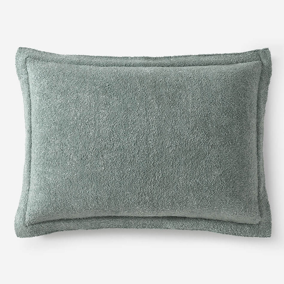 Sunday Citizen Cloud Silque Sham Set in Slate Grey ~ Available in King and Standard Sizes - Image 1