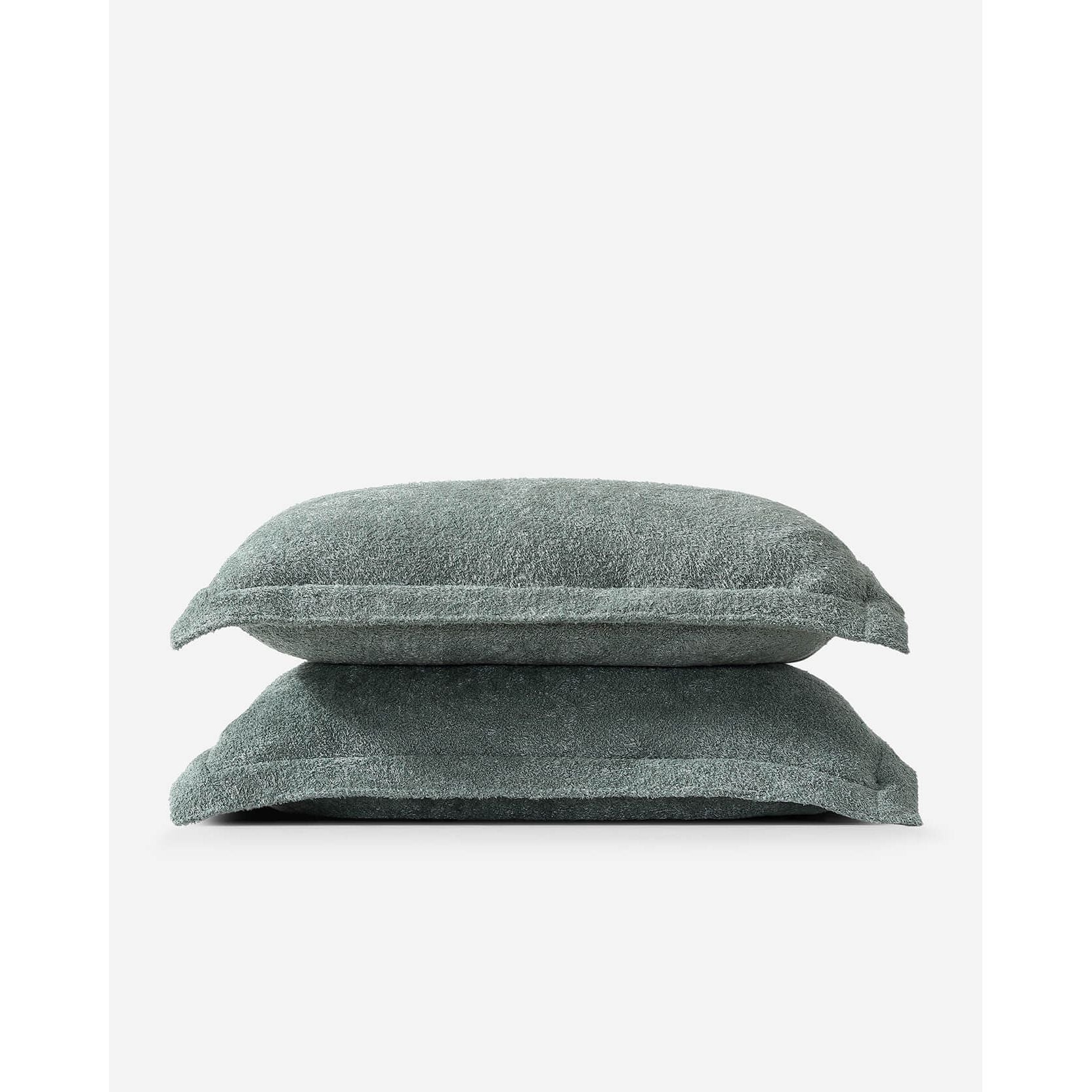 Sunday Citizen Cloud Silque Sham Set in Slate Grey ~ Available in King and Standard Sizes - Image 3