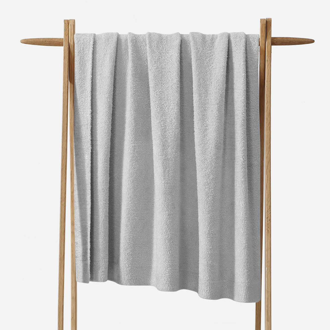 Sunday Citizen Cloud Silque Throw in Pearl Gray ~ 75 x 52 - Image 1