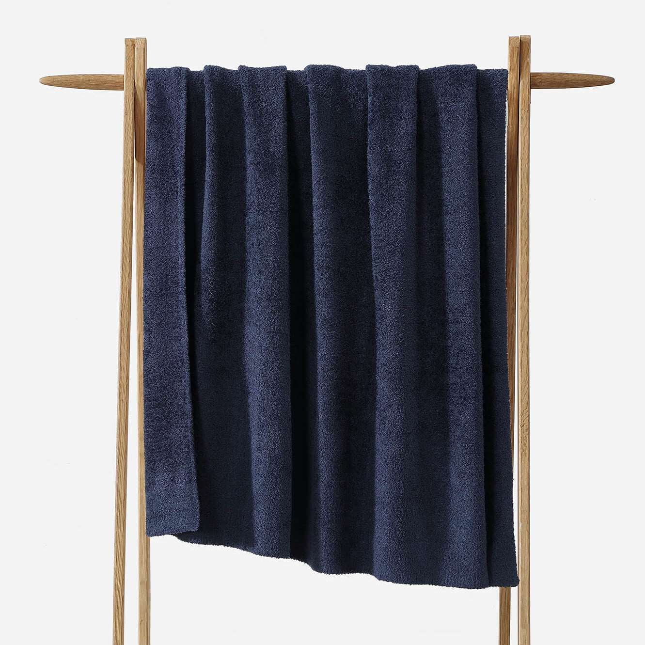 Sunday Citizen Cloud Silque Throw in Baritone Blue ~ 75 x 52 - Image 1