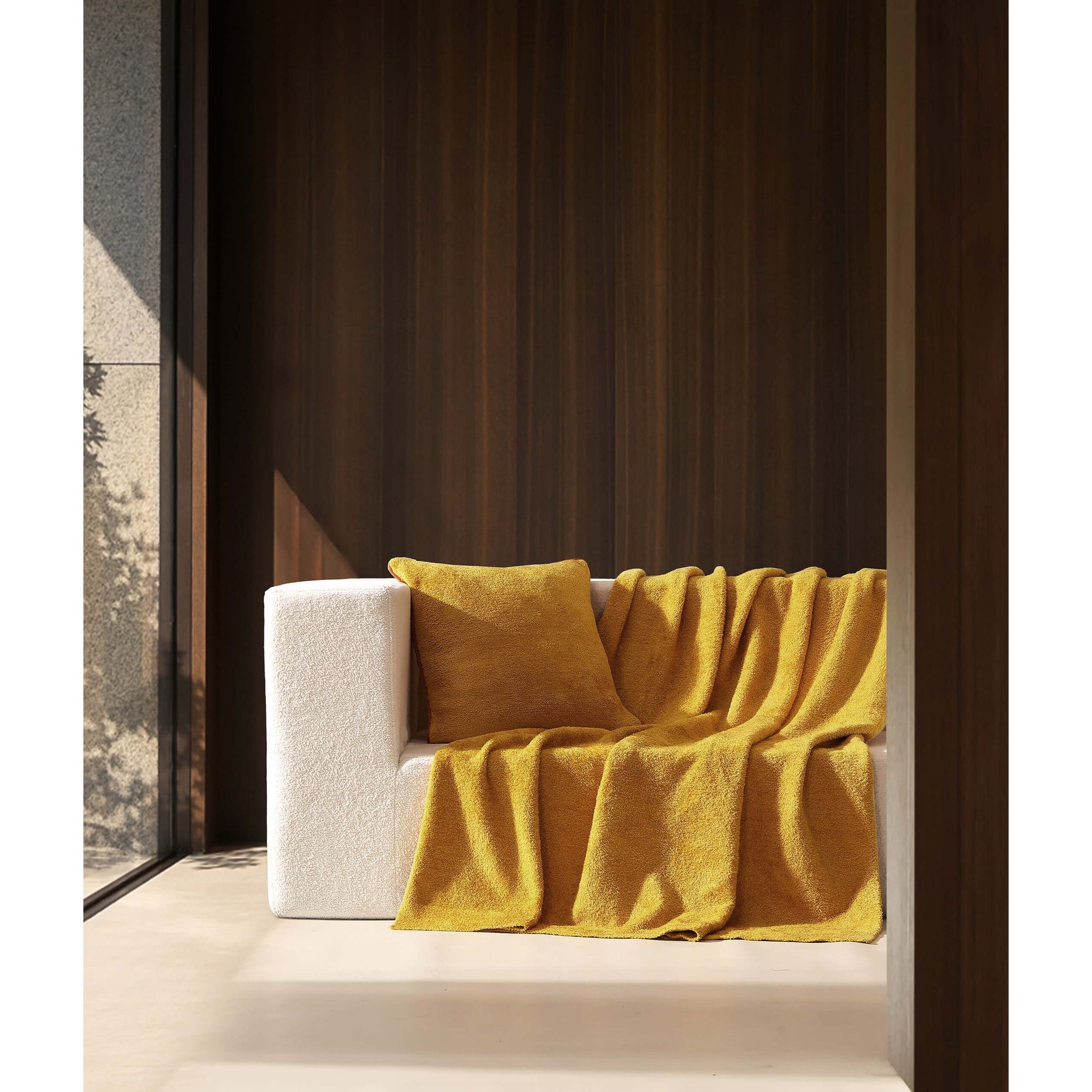 Sunday Citizen Cloud Silque Throw in Tawny Olive ~ 75 x 52 - Image 3