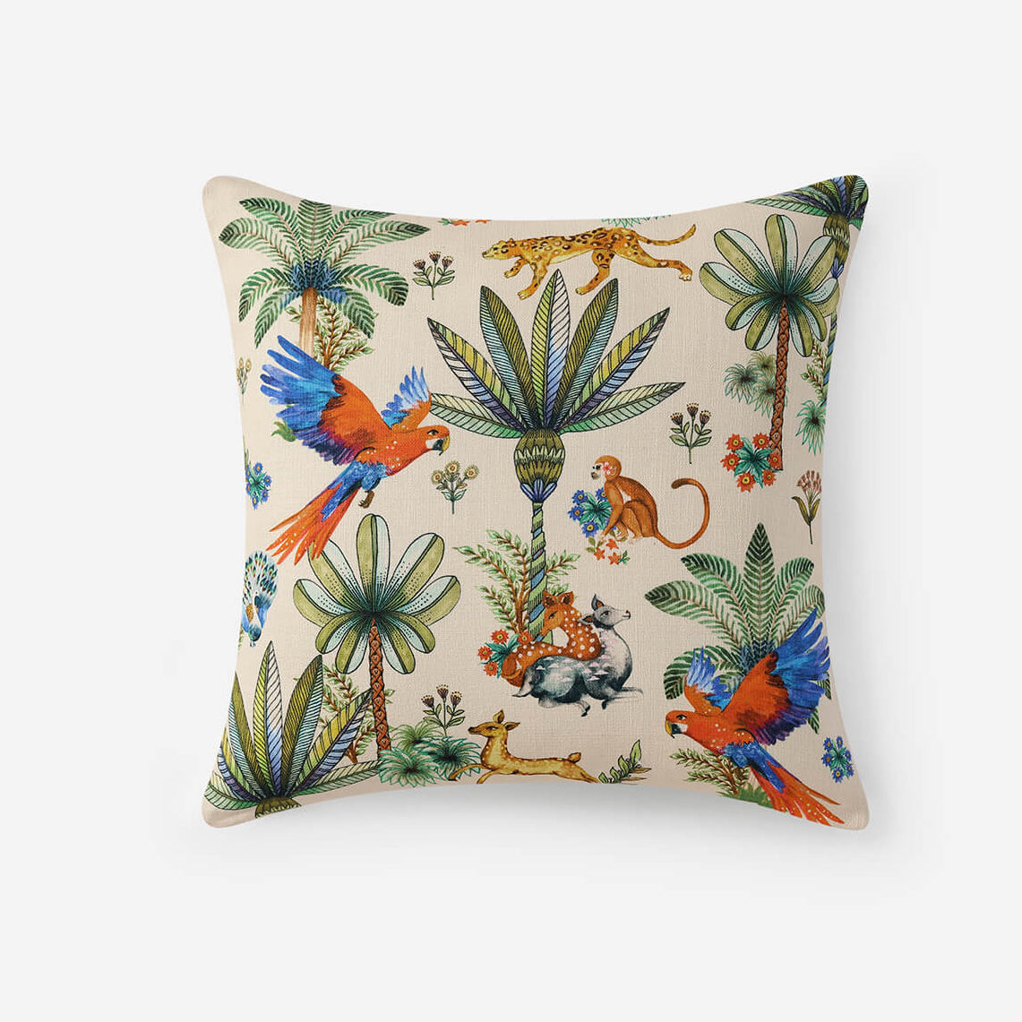 Sunday Citizen Decorate Palms Throw Pillow ~ 20 x 20
