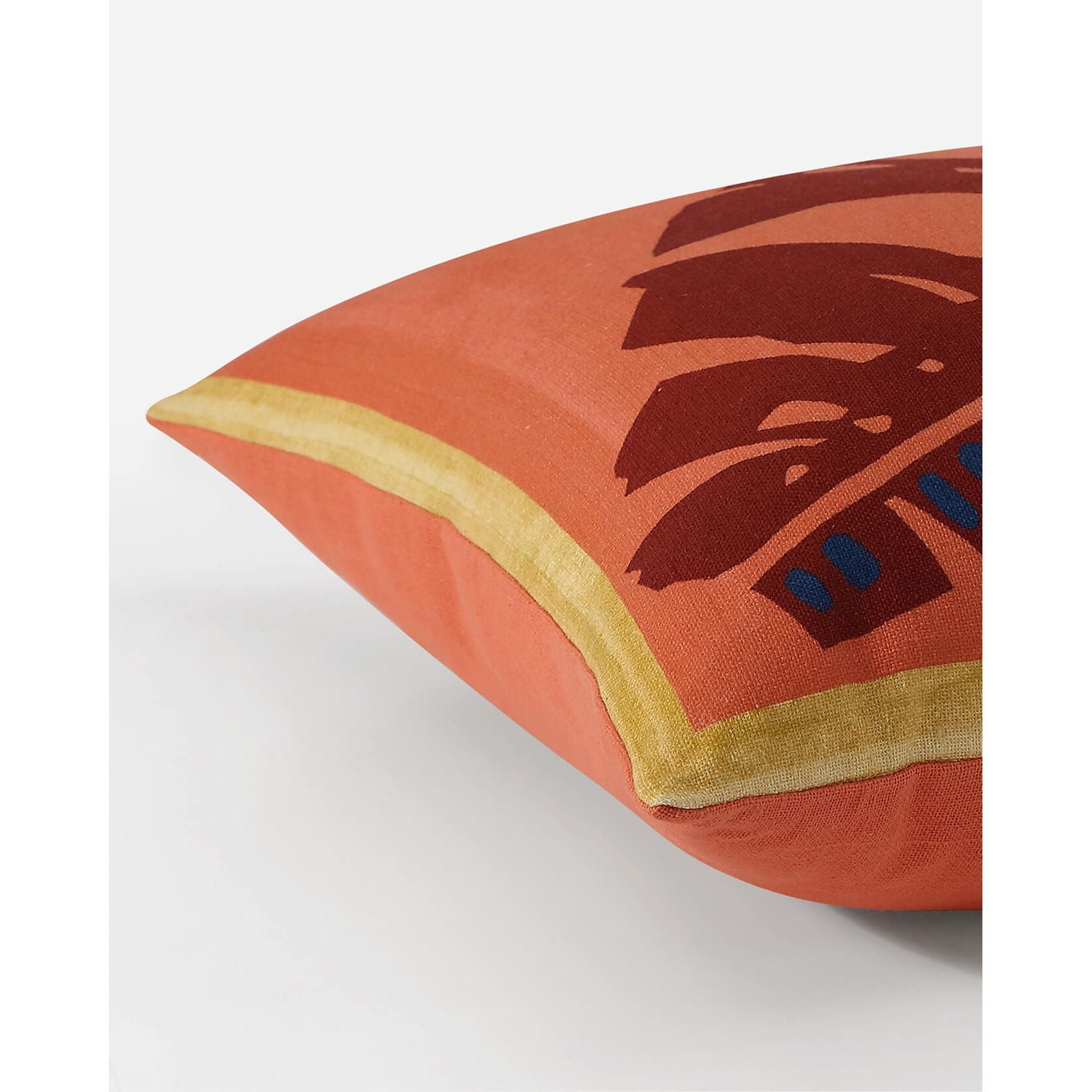 Sunday Citizen Leaf Sketch Throw Pillow ~ 20 x 20 - Image 3