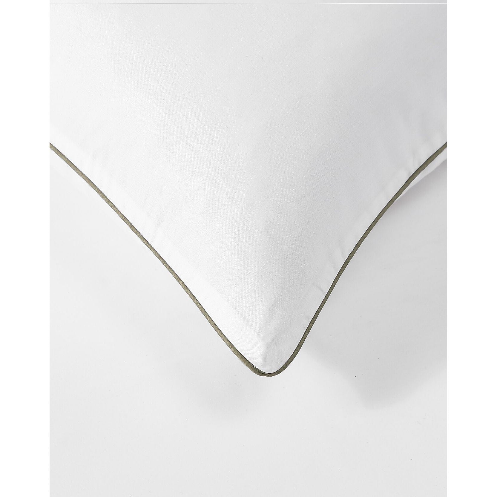 Sunday Citizen White Luxe Bamboo Sham Set with Boulder Piping ~ Available in King and Standard Sizes - Image 3
