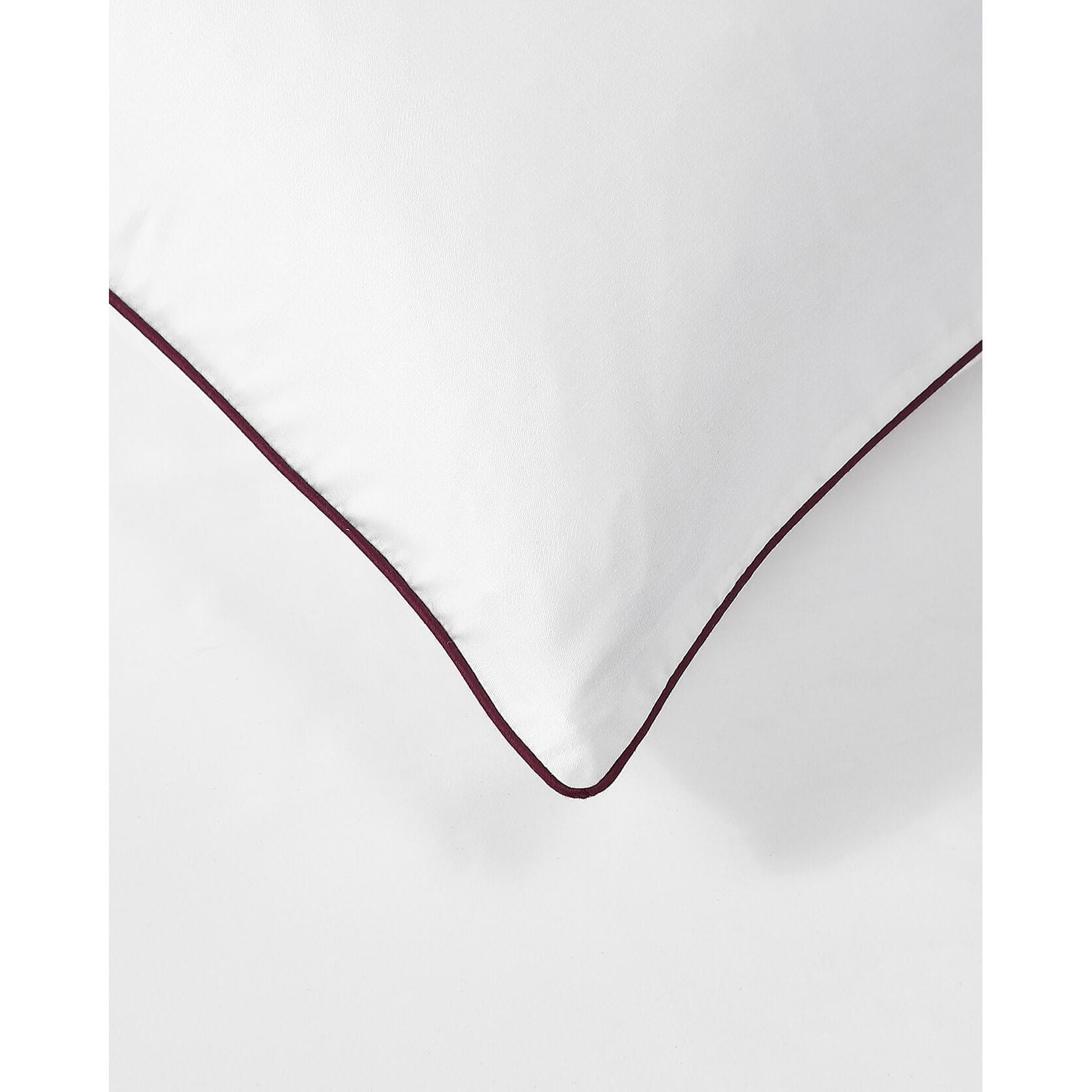 Sunday Citizen White Luxe Bamboo Sham Set with Fig Piping ~ Available in King and Standard Sizes - Image 3