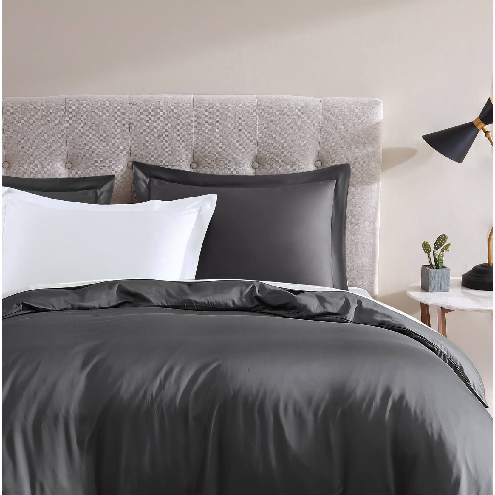 Sunday Citizen Granite Natural Premium Bamboo Sham Set ~ Available in King and Standard Sizes - Image 2